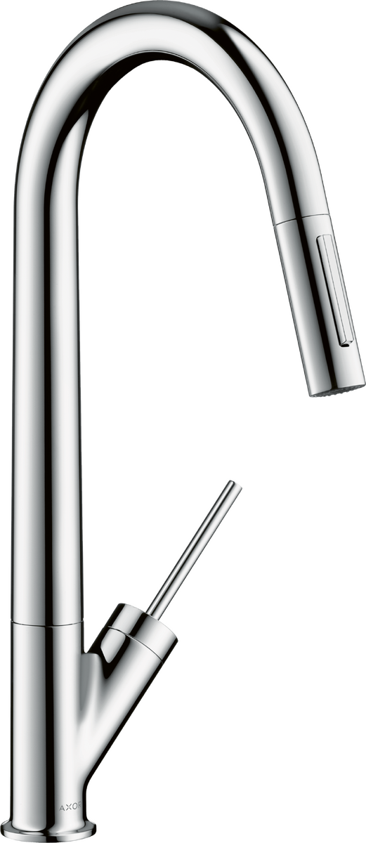 AXOR Starck 1.75 GPM 2-Spray Pull-Down Chrome HighArc Kitchen Faucet