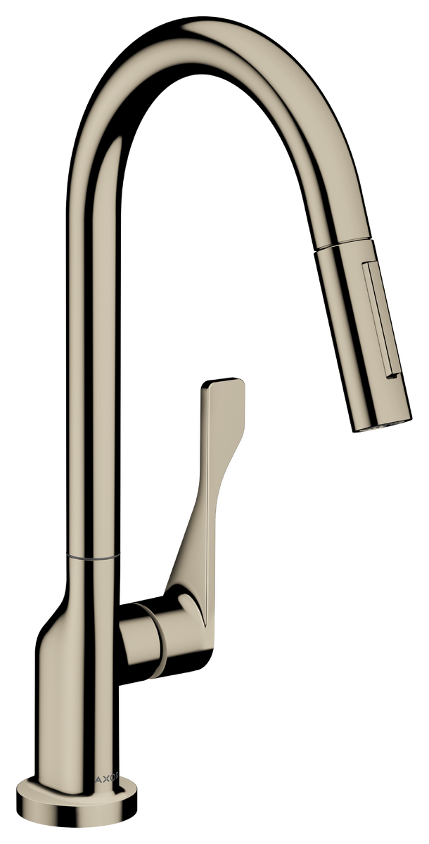 AXOR Citterio 1.75 GPM 2-Spray Pull-Out Polished Nickel HighArc Kitchen Faucet
