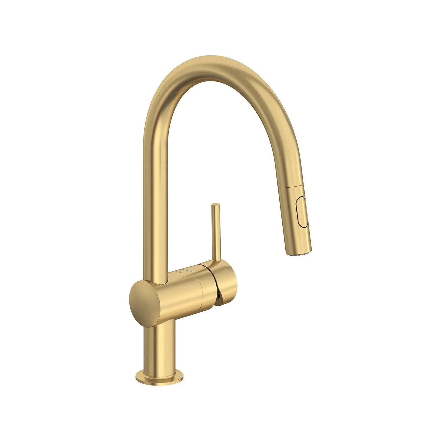 Grohe Minta 1.75 GPM Single-Handle Dual Spray Pull-Down Brushed Cool Sunrise Kitchen Faucet