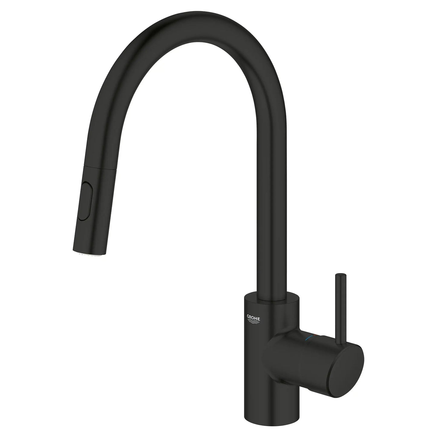 Grohe Concetto™ 1.75 GPM Single-Handle Dual Spray Matte Black Pull-Down Kitchen Faucet