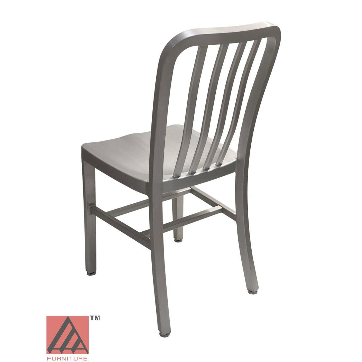 AAA Furniture Vertical Slats 33" Aluminum Chair