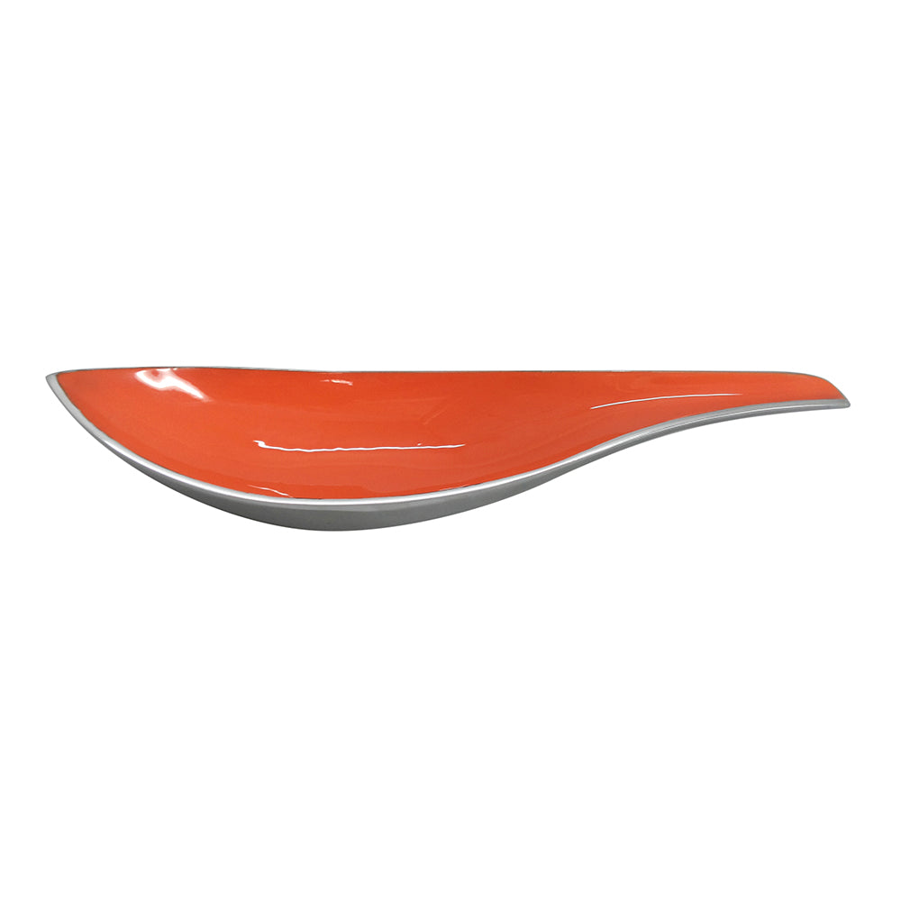 A&B Home 18" Bundle of 86 Orange Aluminum Serving Platter