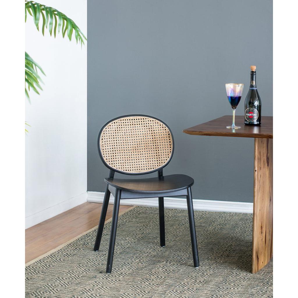 A&B Home 19" x 34" Set of Two Bundle of 6 Round Back Dining Chairs
