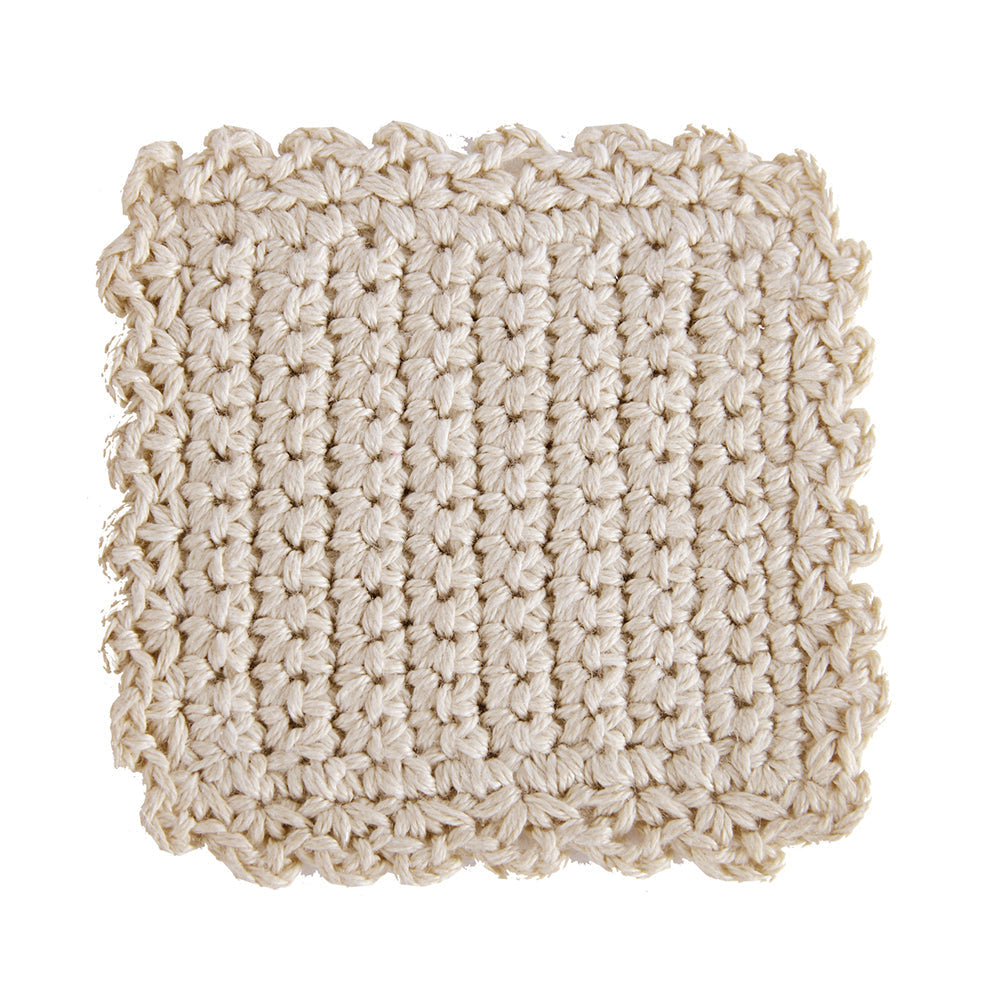 A&B Home 4" Bundle of 572 Square-Shaped Beige Cotton Coaster