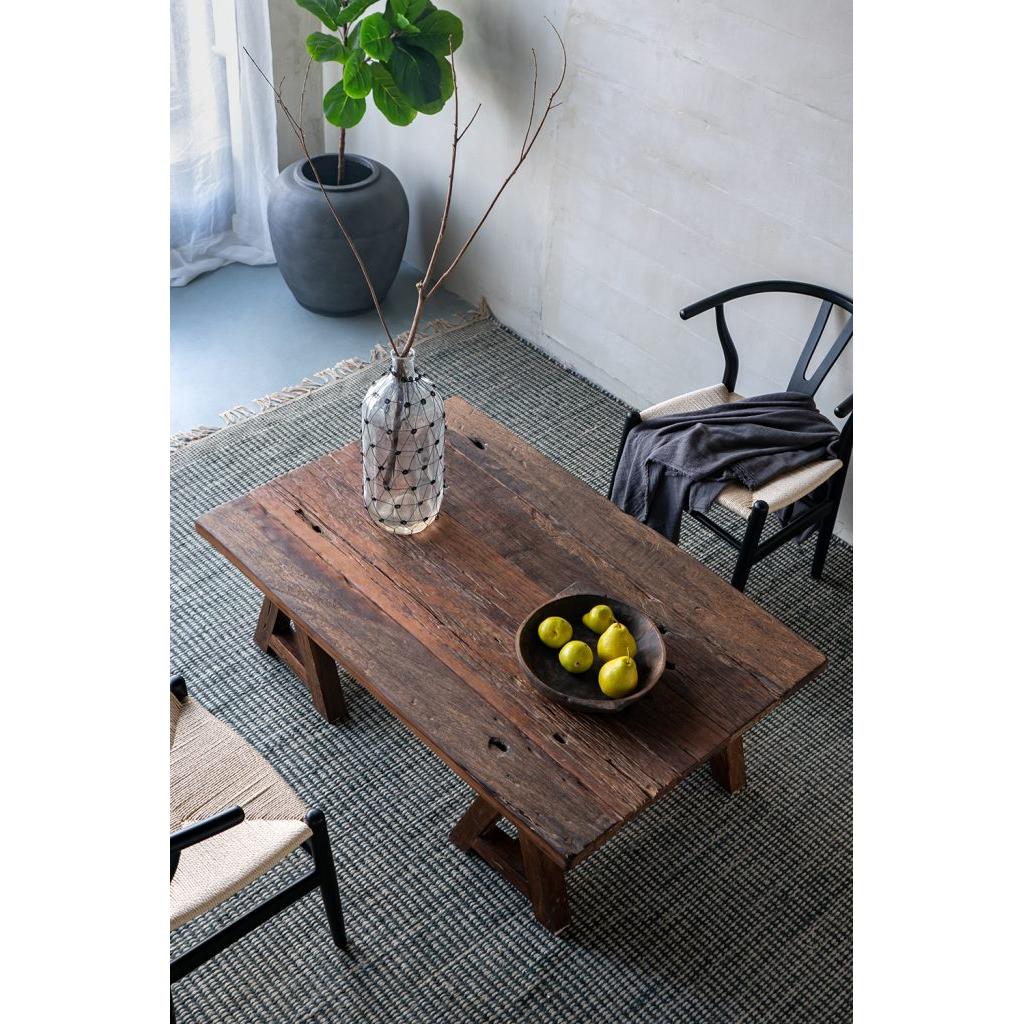 A&B Home 49" x 16" Bundle of 6 Rectangular Sleeper Wood Coffee Table