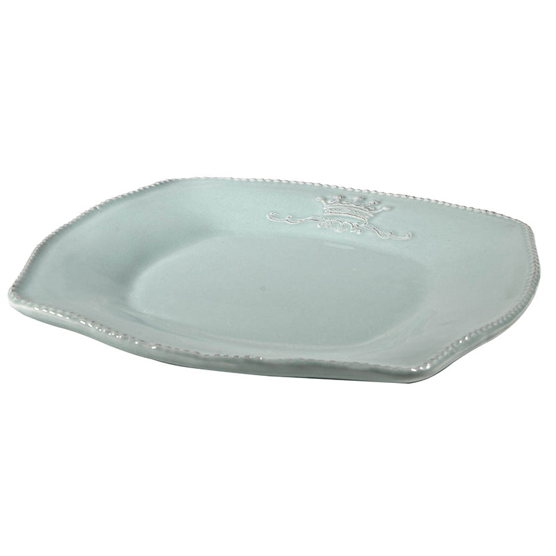 A&B Home 9" Bundle of 364 Rectangular Blue Dinner Plate