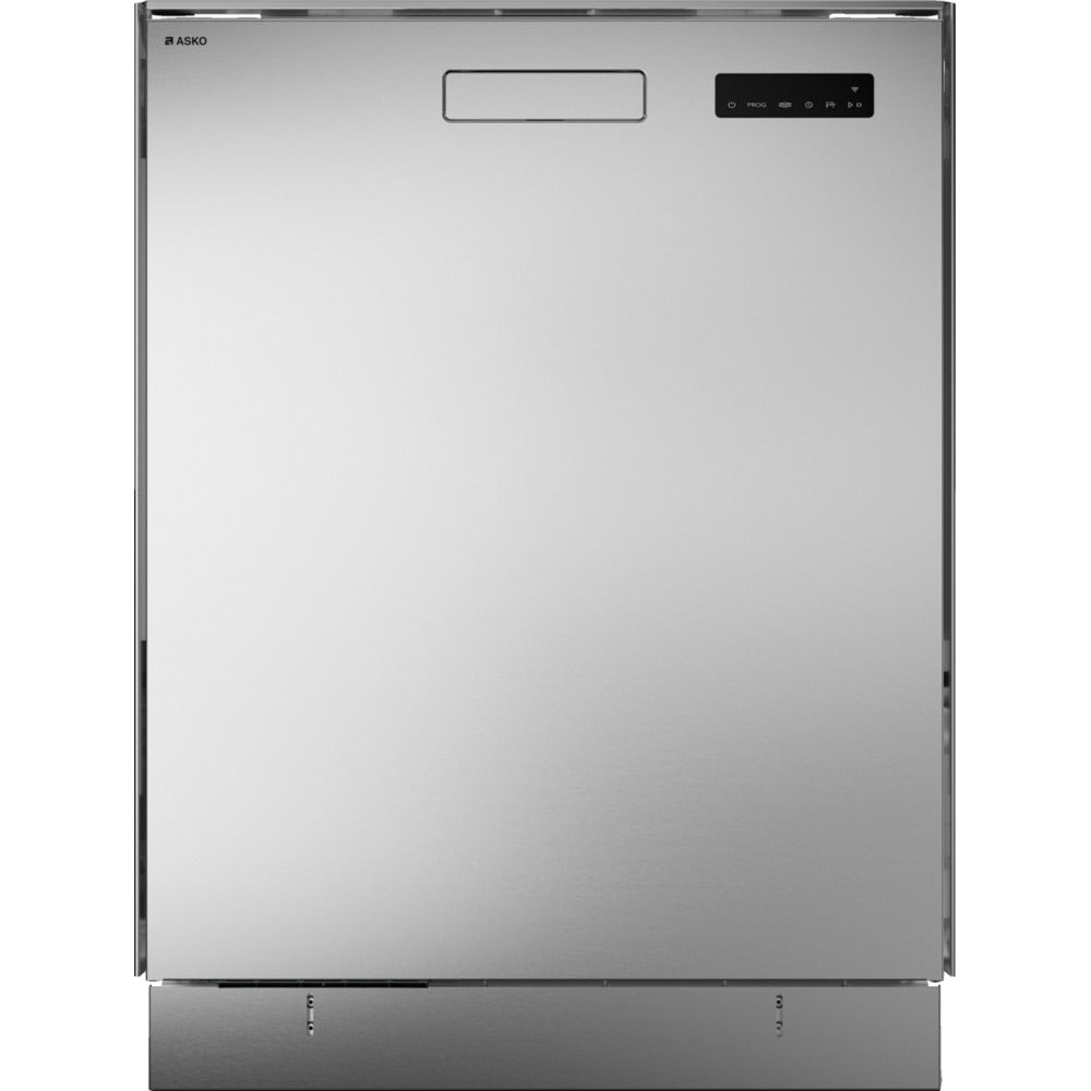 ASKO 40-Series 24" Stainless Steel Finish Built-In Front Control Dishwasher with Pocket Handle