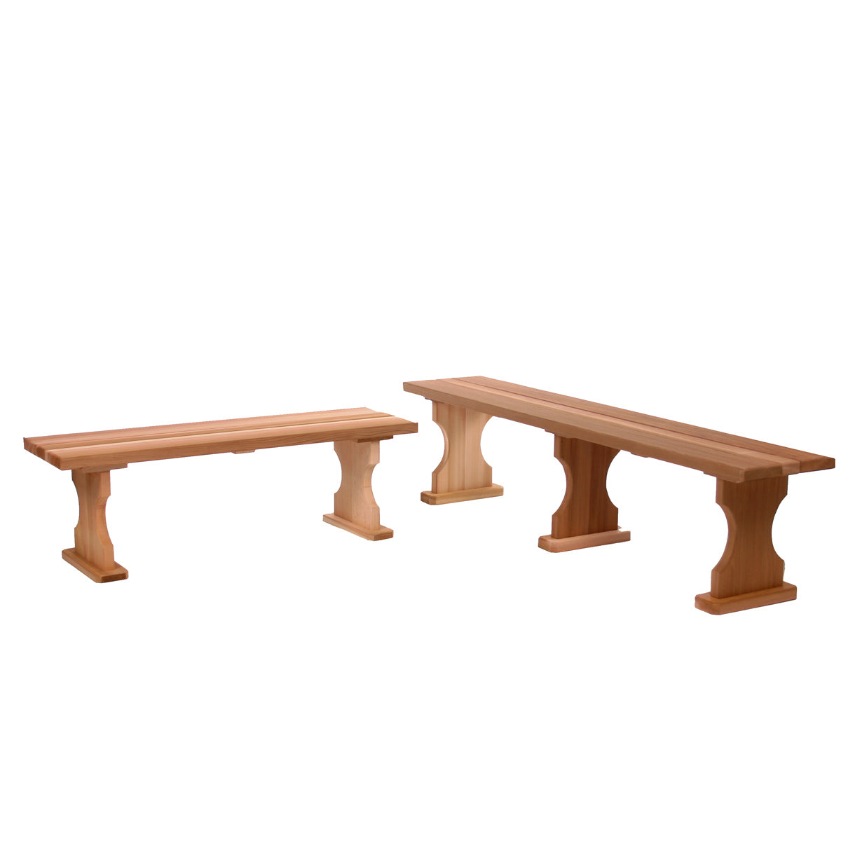 All Things Cedar 4-ft Backless Bench