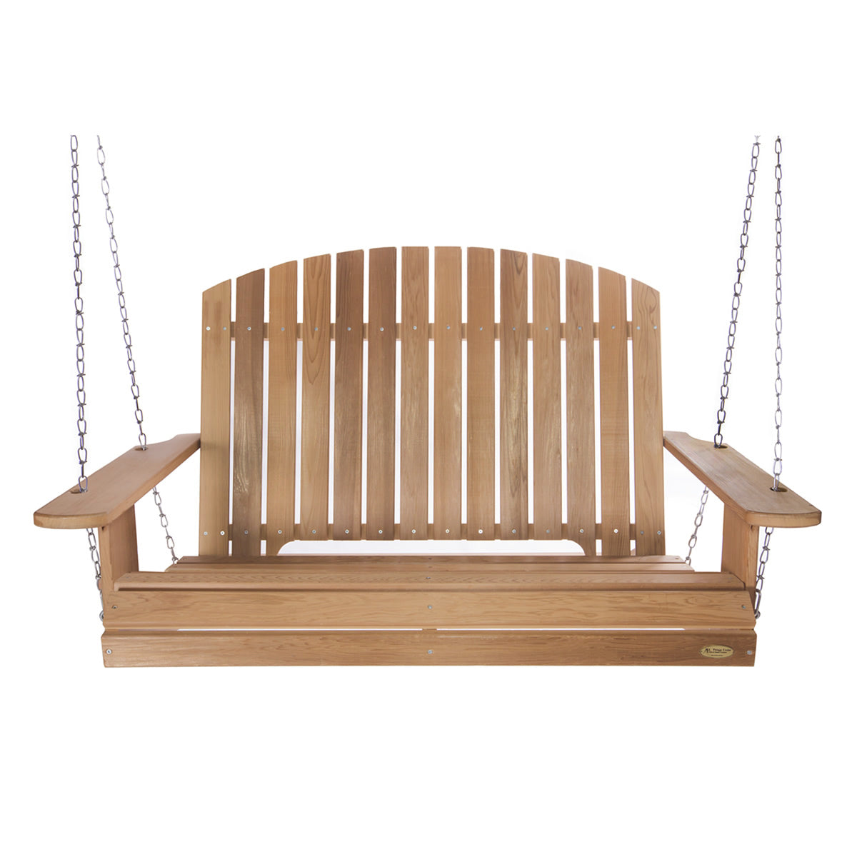 All Things Cedar Cedar Pergola with Swing Set