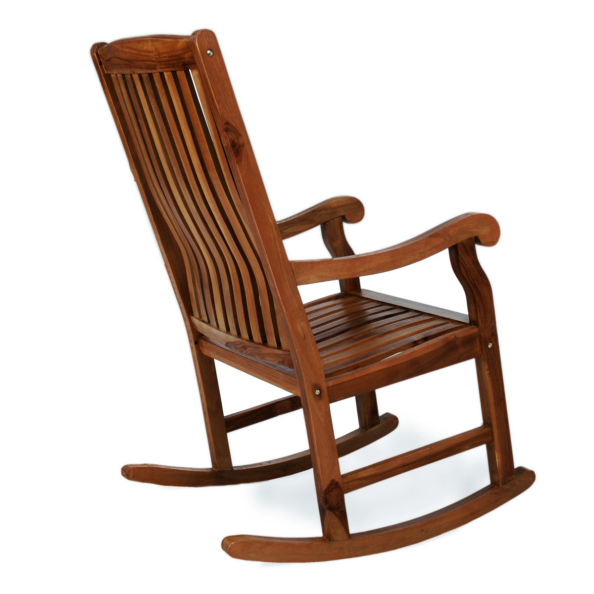 All Things Cedar Teak Rocking Chair