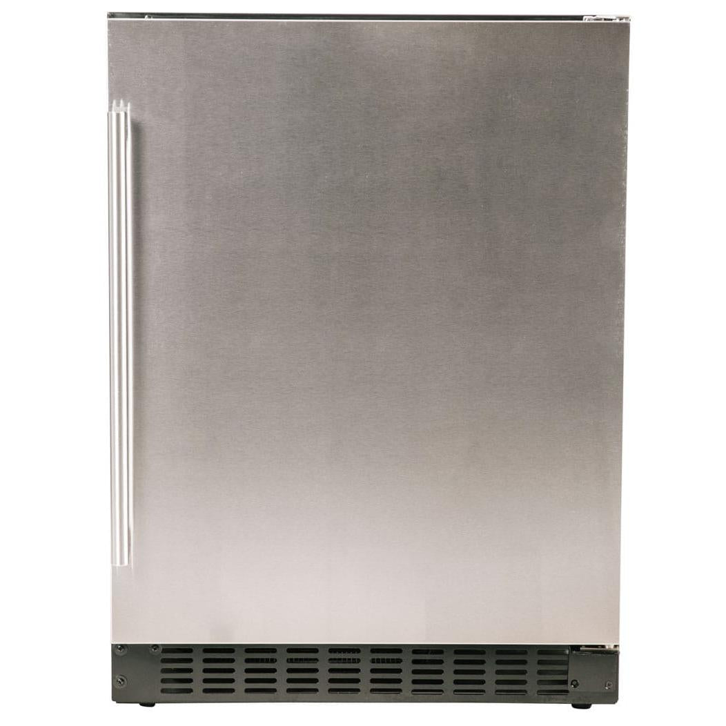 Azure 1.0 24" 5.1 Cu.Ft. Counter Depth Undercounter Refrigeration With Solid Stainless Door