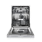 Bertazzoni 24" Stainless Steel Panel Ready Tall Tub Dishwasher With 16 Place Settings and 8 Wash Cycles