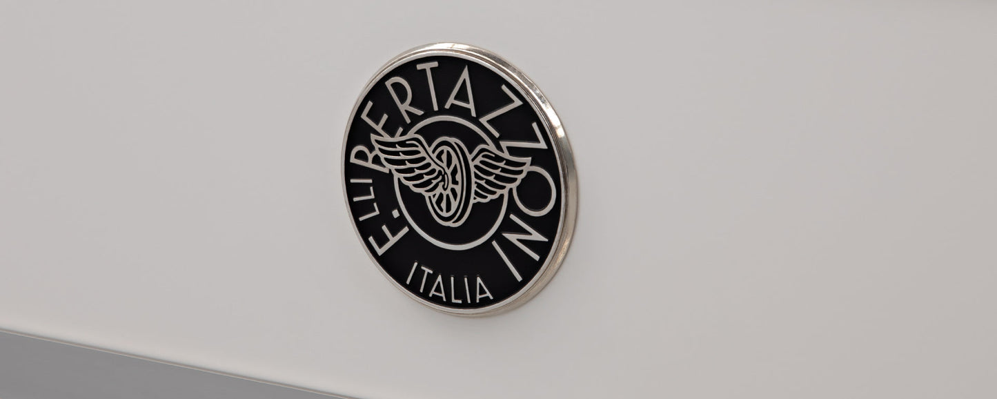 Bertazzoni Heritage Series 36" 6 Brass Burners Stainless Steel All Gas Range With 5.9 Cu.Ft. Oven and Cast Iron Griddle