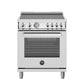 Bertazzoni Professional Series 30" 4 Heating Zones Stainless Steel Freestanding Induction Range With 4.7 Cu.Ft. Oven