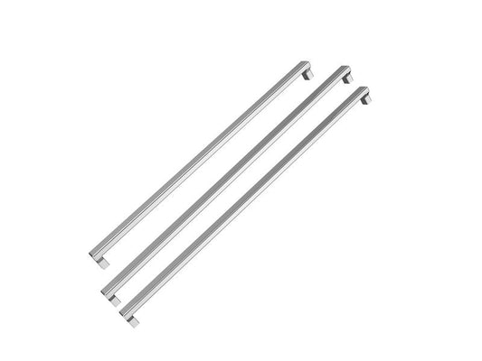Bertazzoni Professional Series Stainless Steel Handle Kit for 36" Built-In French Door Refrigerator