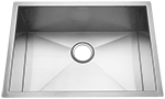 Blanco Quatrus Medium Single Zero Edge 25" Stainless Steel Kirchen Sink by Chemcore Industries
