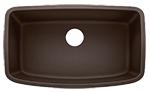 Blanco Valea Super Single 32" Cinder Silgranit Kirchen Sink by Chemcore Industries