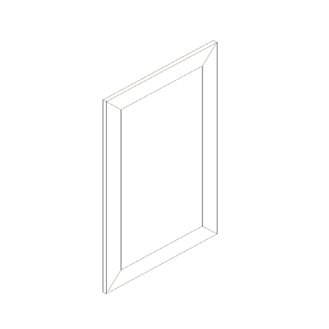 Blue Valley Cabinets 11" x 30" x 1" Stone Grey False Door (SG-FD1230)
