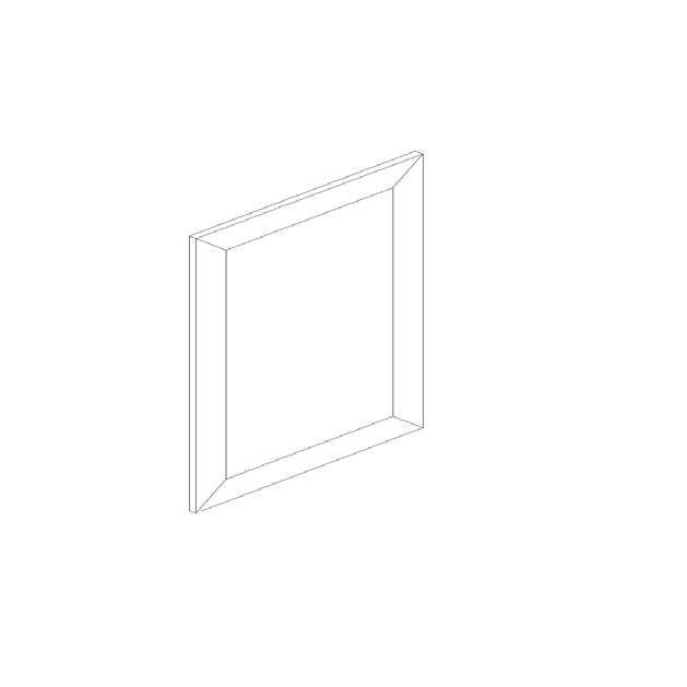Blue Valley Cabinets 21" x 35" Base FALSE Door (MS-BFD21)
