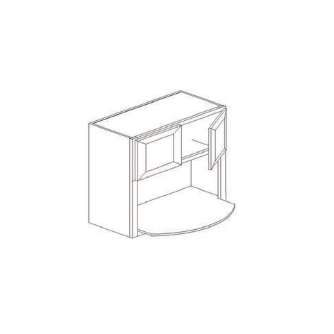 Blue Valley Cabinets 27" x 30" x 12" Wall Microwave Cabinet (DW-WMC2730)