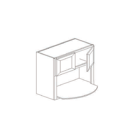 Blue Valley Cabinets 27" x 36" x 12" Wall Microwave Cabinet (DW-WMC2736)