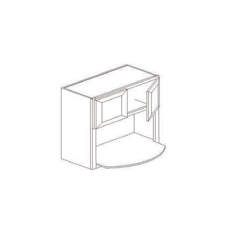 Blue Valley Cabinets 27" x 42" x 12" Wall Microwave Cabinet (ESS-WMC2742)