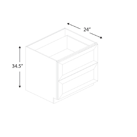 Blue Valley Cabinets 2DB30 Replacement Bottom Drawer Only (GRS-2DB30-BOTTOM DRAWER)