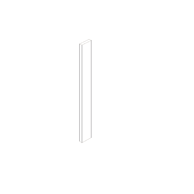 Blue Valley Cabinets 3" x 30" x 1" Wall Filler (WHS-WF330)