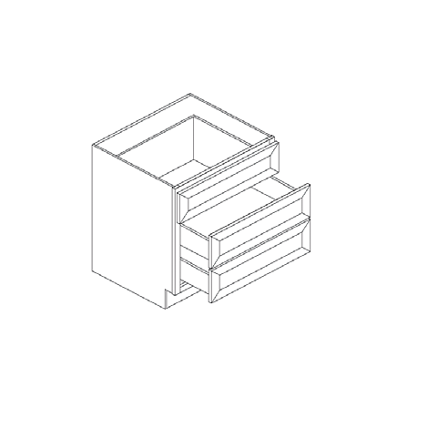 Blue Valley Cabinets 3DB21 Replacement Bottom Drawer Only (DW-3DB21-BOTTOM DRAWER)
