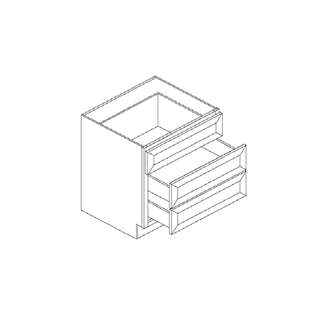 Blue Valley Cabinets 3DB21 Replacement Bottom Drawer Only (MS-3DB21-BOTTOM DRAWER)