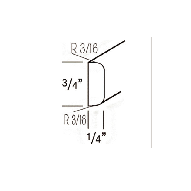Blue Valley Cabinets 96" Batten Molding (MS-SDM8)