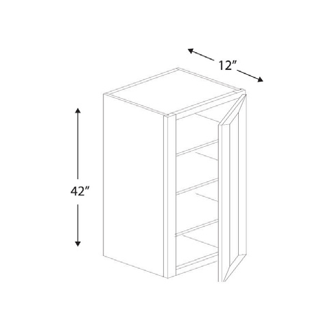 Blue Valley Cabinets W1242 Replacemant Door Only (WHS-W1242-DOOR)