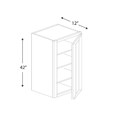 Blue Valley Cabinets W1542 Replacemant Door Only (SG-W1542-DOOR)