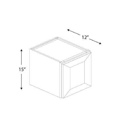 Blue Valley Cabinets W1815 Replacemant Door Only (MS-W1815-DOOR)