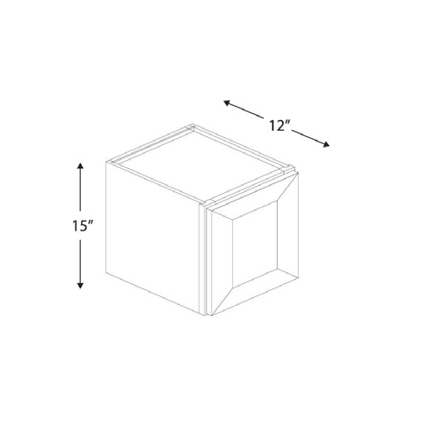 Blue Valley Cabinets W1815 Replacemant Door Only (SG-W1815-DOOR)