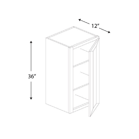 Blue Valley Cabinets W1836 Replacemant Door Only (SG-W1836-DOOR)