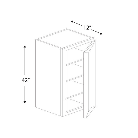 Blue Valley Cabinets W1842 Replacemant Door Only (SG-W1842-DOOR)
