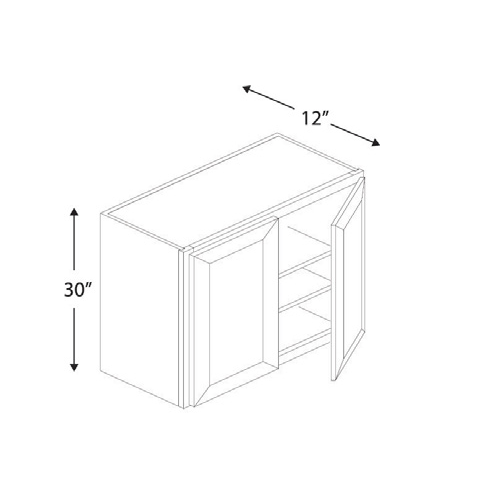 Blue Valley Cabinets W2430 Replacemant Door Only (SG-W2430-DOOR)