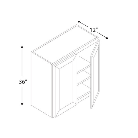 Blue Valley Cabinets W2736 Replacemant Door Only (SG-W2736-DOOR)