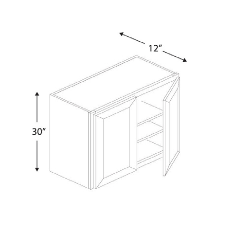 Blue Valley Cabinets W3030 Replacemant Door Only (SG-W3030-DOOR)