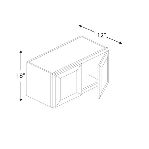 Blue Valley Cabinets W3318 Replacemant Door Only (WHS-W3318-DOOR)