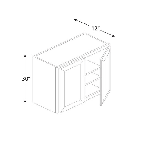 Blue Valley Cabinets W3330 Replacemant Door Only (DW-W3330-DOOR)