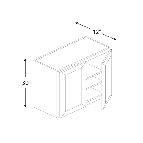 Blue Valley Cabinets W3330 Replacemant Door Only (MS-W3330-DOOR)