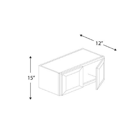 Blue Valley Cabinets W3615 Replacemant Door Only (MS-W3615-DOOR)