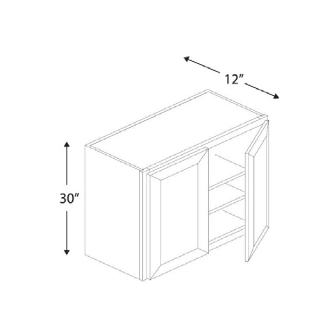Blue Valley Cabinets W3630 Replacemant Door Only (MS-W3630-DOOR)