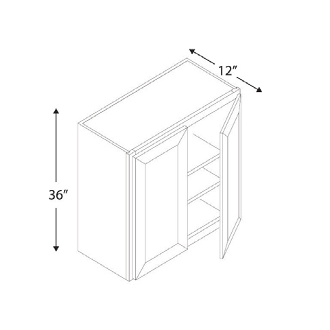 Blue Valley Cabinets W3636 Replacemant Door Only (WHS-W3636-DOOR)