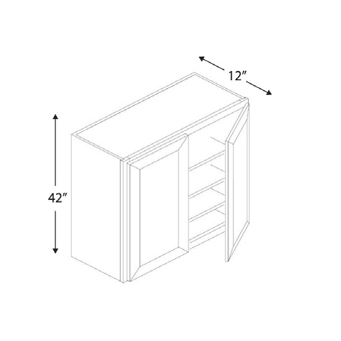 Blue Valley Cabinets W3642 Replacemant Door Only (ESS-W3642-DOOR)