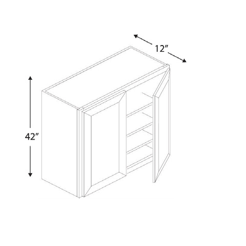 Blue Valley Cabinets W3642 Replacemant Door Only (GRS-W3642-DOOR)