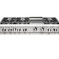 Capital Precision Series GRT486G 48" 6 Sealed Burners Stainless Steel Propane Gas Rangetop With 12" Griddle