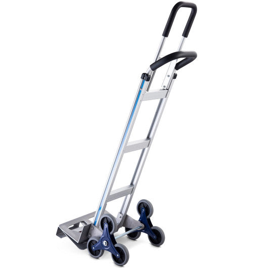 Costway 2-in-1 550 Lbs Capacity Convertible Hand Truck and Dolly with 6 Wheels